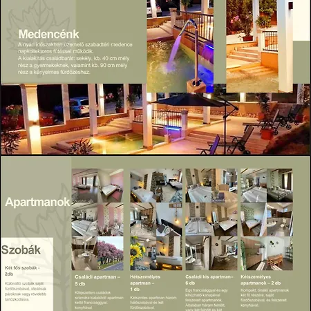 מלון דירות Platan Apartmanhaz Balatongyörök